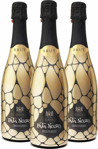 Champagne Pata Negra Brut Pack Con 6 Unidades