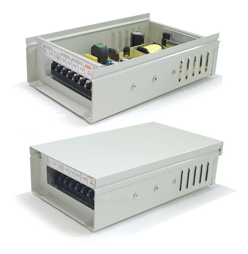 Fuente Metalica Exterior C/ Gabinete Proteccion 12v 5a Y6012