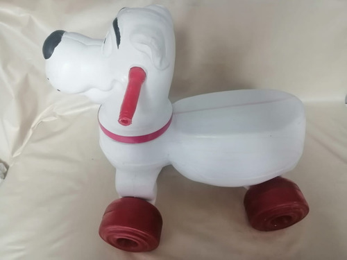 Montable Scooby Doo Vintage Plástico Rígido Edad 1-3 Años (Usado)
