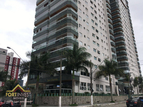 Imagem 2 de 30 de Apartamento Com 4 Dormitórios Porteira Fechada À Venda, 205 M² Por R$ 1.950.000 - Canto Do Forte - Praia Grande/sp - Ap3998