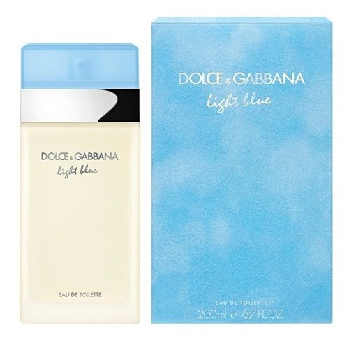 Perfume Dolce & Gabbana Light Blue Edt 200 Ml Mujer