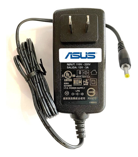 Cargador Asus 900 900ha 904ha 1000hg 1000hg 12v 3a (Reacondicionado)