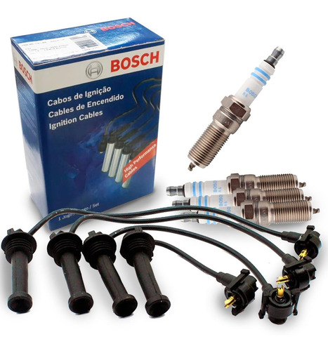 Kit Cables Y Bujias Ford Escort 1.8 16v Zetec Bosch
