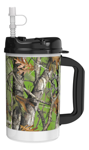 Taza Camuflaje 900ml Taza Viaje Pared Doble Sin Bpa