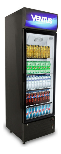 Visicooler Turbo Cooling 1 Puerta Vidrio 380lts Ventus