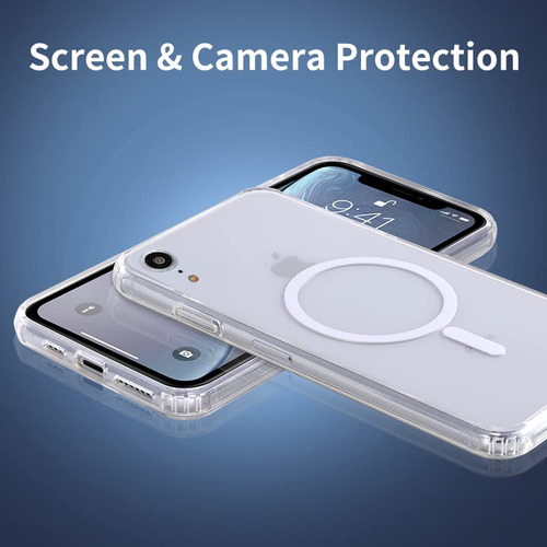 Funda Para iPhone XR Transparente Grado Militar-02