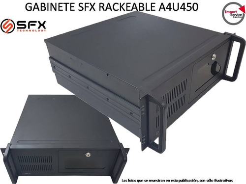 Gabinete Sfx Rackeable A4u450 / Atx / Mini Atx