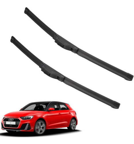 Kit 2 Escobillas Delanteras Flex Goma Audi A1 - Sportback