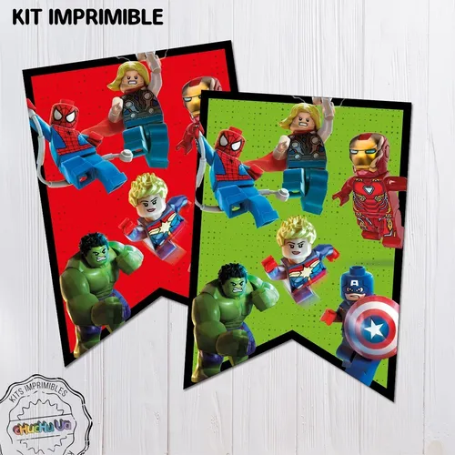 Cumpleaños lego superheroes on sale