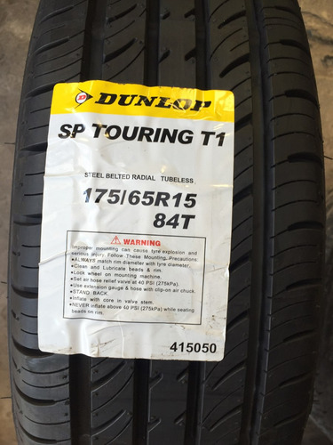 Imagen 1 de 4 de Neumatico 175/65/15 Dunlop Touring T1 (t)- Gomeriaonline