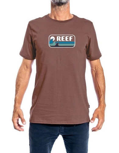 Remera Reef L Wave Hombre