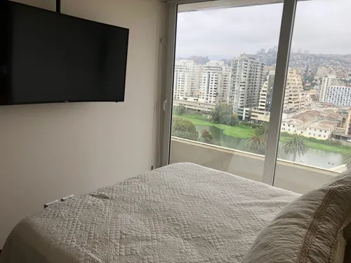 Vendo Dpto. Tipo Mariposa En 2 Norte Con Plaza México Viña
