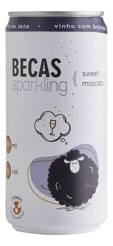 Vinho Becas Frisante Becas Sparkling Sweet Moscato 269ml