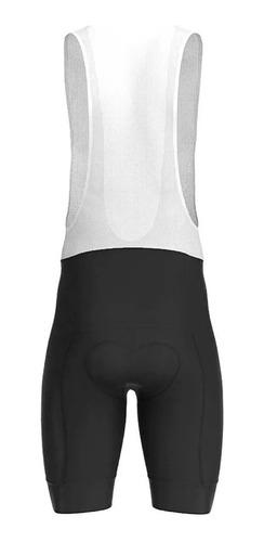 Imagem 5 de 10 de Conj Ciclismo Ert - Bretelle + Camisa Bianche Rosa + Meia