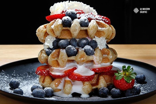 Waffle Belga De Semillas 65g Fuente Fibra - 0% Grasas Trans