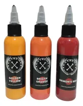 Comprar Set 3 Extreme 2oz Tinta Para Tatuar Tatuajes Tattoo Insumos