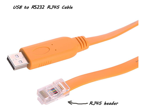 Ftdi Usb To Serial / Rs232 Console Rollover Cable For C...