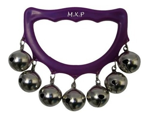 Imagen 6 de 10 de Cascabelero Infantil Mxp Hb07 De Percusión Para Niños