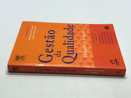 Livro Gestão Da Qualidade Teoria E Casos (Usado)