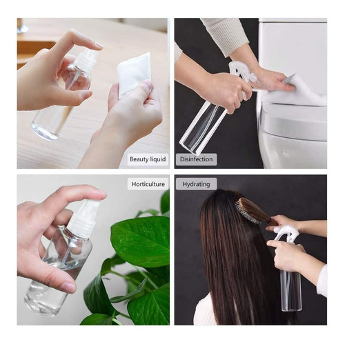 Imagen 6 de 7 de Botella Envase Spray 100 Ml Aerosol Pulverizador