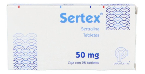 Sertex 50 Mg Caja Con 28 Tabletas