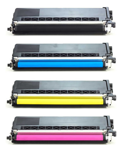 Kit Toner Colorido P/ Mfc-l8650cdw L8250cdw 8650cdw Na Caixa Tinta Preto Ciano Amarelo Magenta