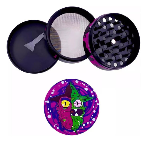 Vasoyo Kit Grinder Metal Molinillo De Especias Y Hierbas 50mm