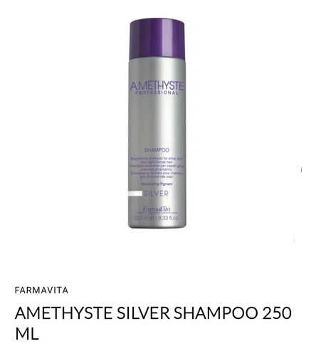 Shampoo Silver Amethyste