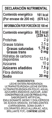 Leche Coreana Binggrae Sabor Fresa 200ml 24 Pz