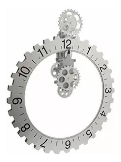 Reloj De Pared Giratorio Kikkerland Big Wheel .