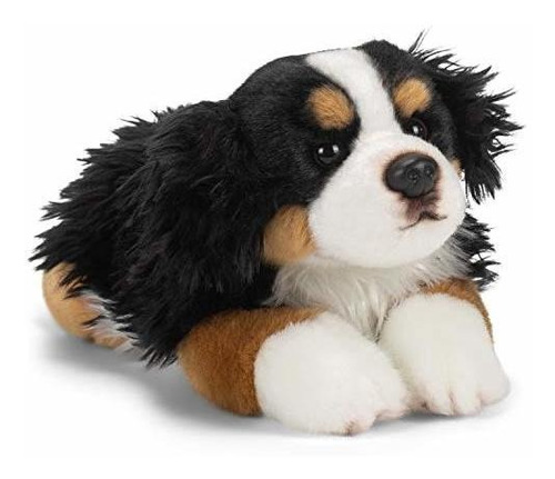 Demdaco Bernese Mountain Dog, Negro Y Tostado, Juguete De Pe