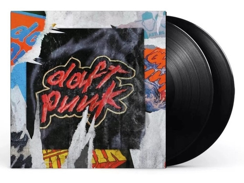 Daft Punk Homework Remixes Lp 2vinilos Import.nuevo En Stock