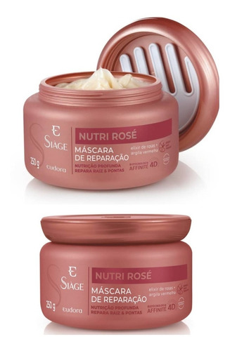 Máscara Capilar Nutri Rosé Siàge Eudora 250g