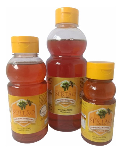 Mel De Abelha Puro E Natural Da Chapada Diamantina - Ba 1 Kg