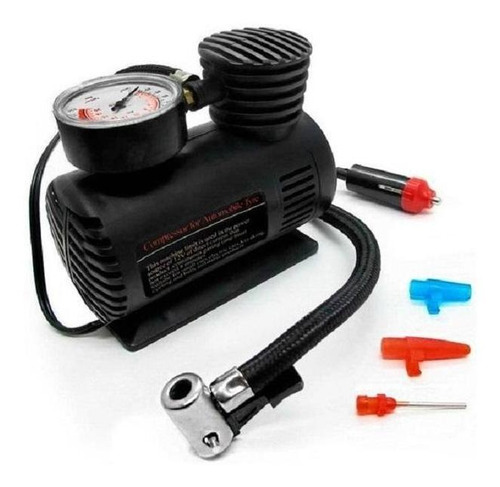 Mini Compressor De Ar Automotivo 12v 250 Psi 3 Bicos