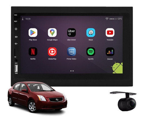 Central Multimídia Android Nissan Sentra 2007 2008 2009 2010