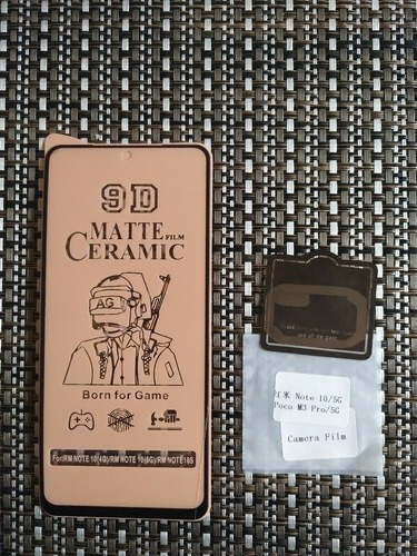 Funda Suave Redmi Note 10 5g / Poco M3 Pro + Mica Protectora