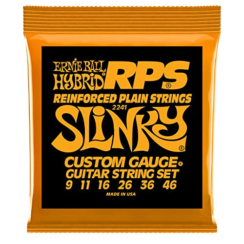 Cuerdas De Guitarra Eléctrica Ernie Ball Hybrid Slinky Rps