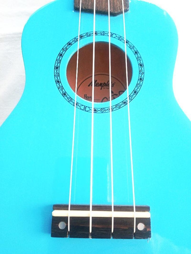 Imagem 6 de 8 de Ukulele Honu Memphis Tagima Dbl Delfine Blue Azul