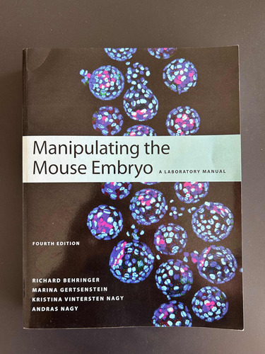 Libro Manipulating The Mouse Embryo