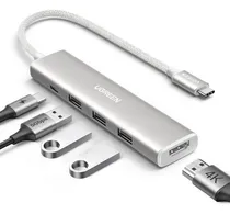 Comprar Revodok 5 En 1 Tipo C Hdmi 4k Usb X3 3.0 5gbps 100w Ugreen