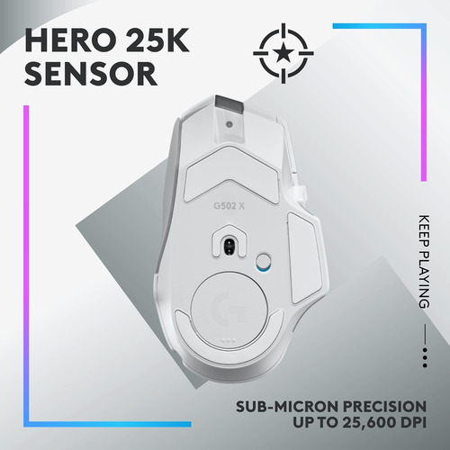 Ratón Óptico Inalámbrico Logitech G502 X Plus Lightspeed