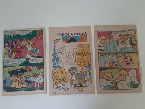 Revistas Las Aventuras De Parchis ( Lote De 4 ) (Usado)
