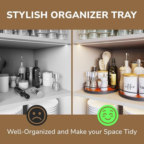 Organizador Lazy Susan - Lazy Susan De Madera De 10'' Para M