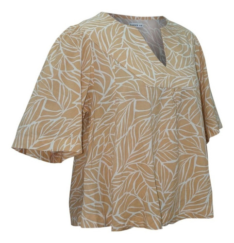 Imagen 3 de 10 de Blusa Dama Mujer Suelta Kashmir Informal Fiesta