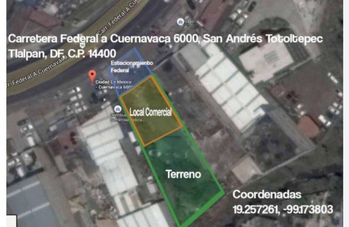 Imagen 1 de 7 de Terreno Urbano En San Andrés Totoltepec, Tlalpan, Ciudad De México