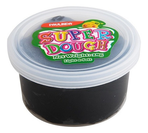 Masa Paulinda Super Dough Pote 28grs Color Negro