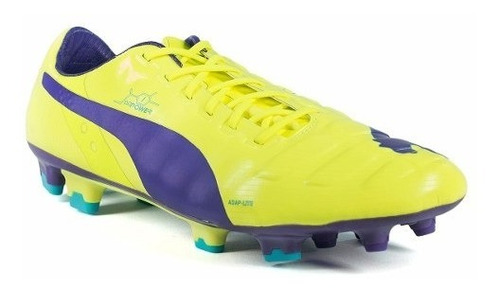 Botines Puma Evopower 1 Fg Fluor Hombre Amarillo