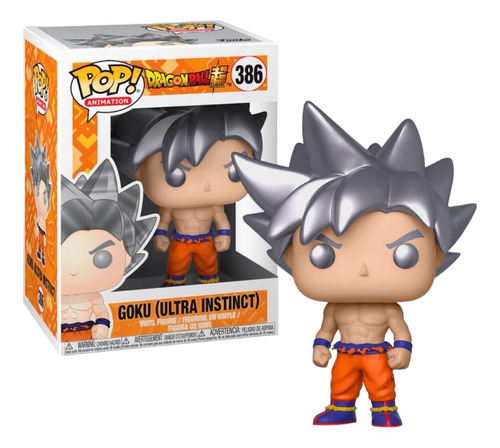 Funko Pop ! Dragon Ball Super Goku Ultra Instinct #386