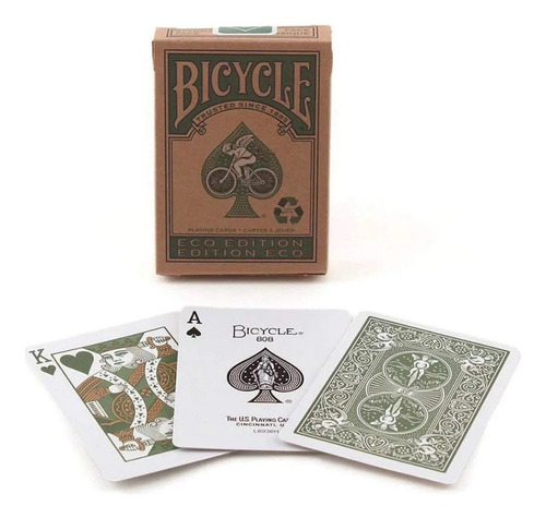 Naipes Bicycle Ecologicas Reciclabes Cartas Poker Baraja Eco